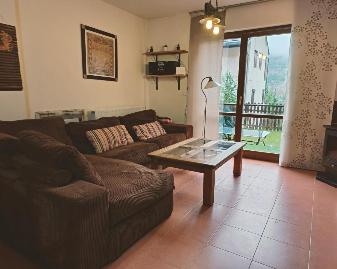 Ferienwohnung Duplex Con Jardin En Pirineos, Totalmente Equipado Villanúa Exterior foto